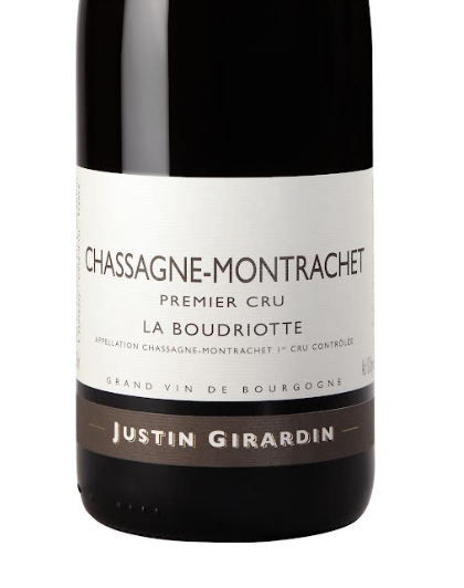 (image for) Justin Girardin Chassagne Montrachet 1er Cru La Boudriotte 2022
